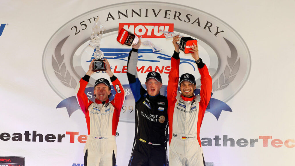Overwhelmed by win at Petit Le Mans