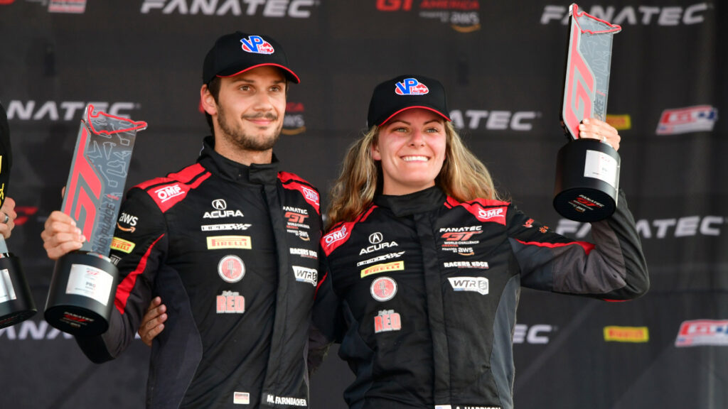 Difficult weekend ends on podium